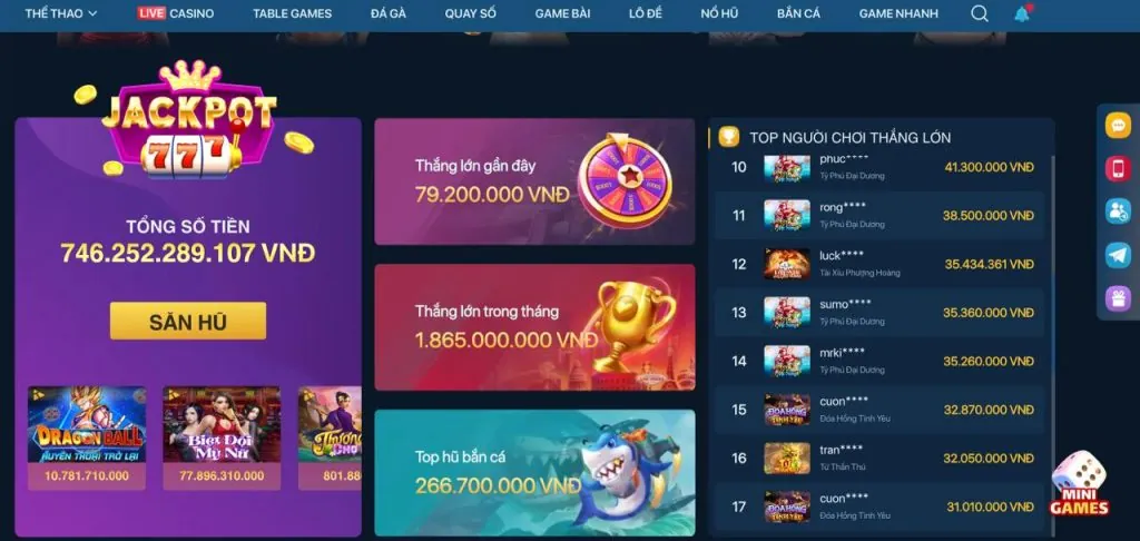 Trải nghiệm casino trực tuyến 79king5